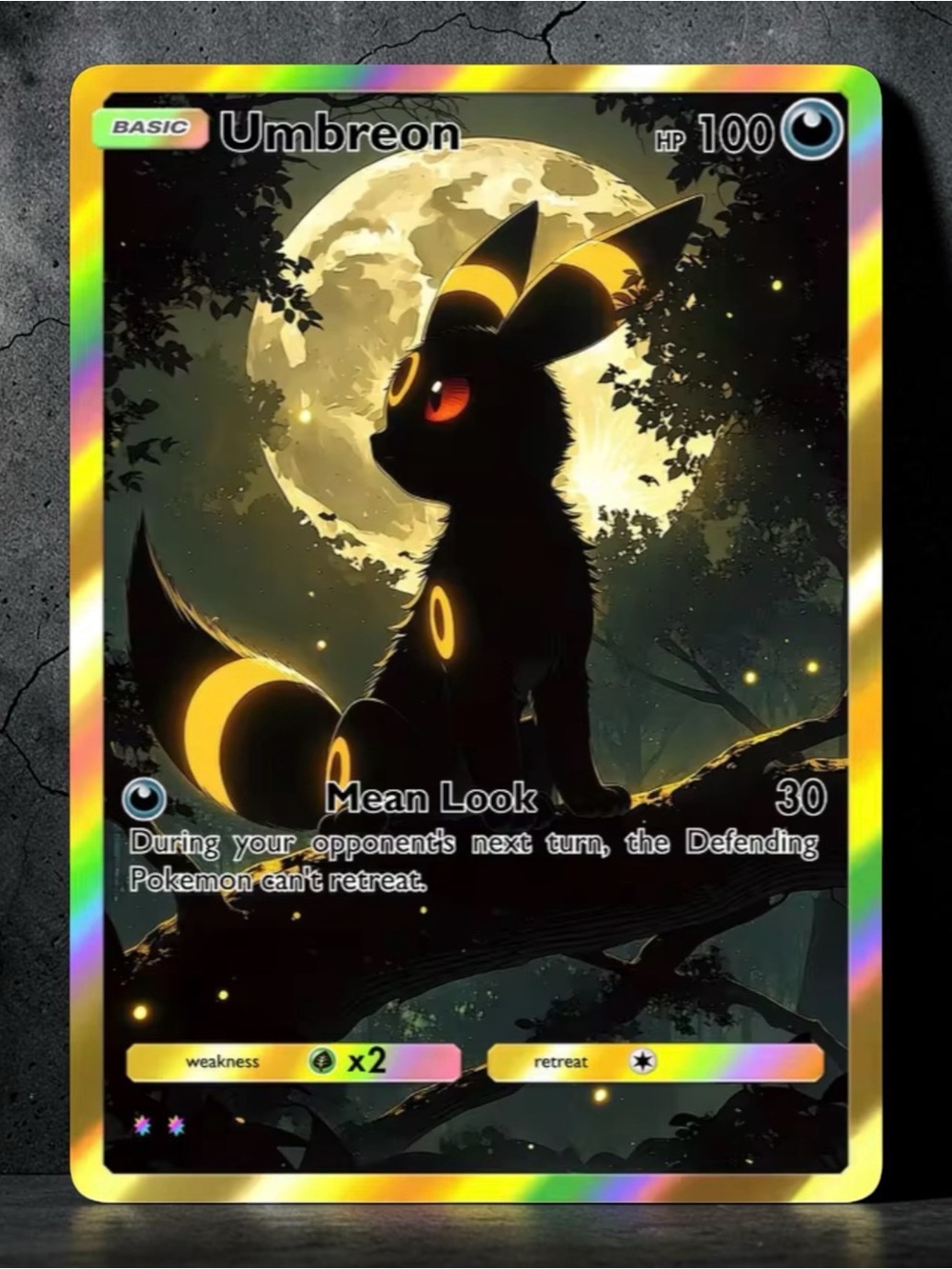 Umbreon fan art cards